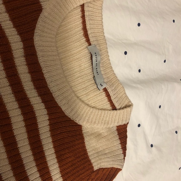 Striped Crop Sweater - Need Supply - Picture 4 of 5